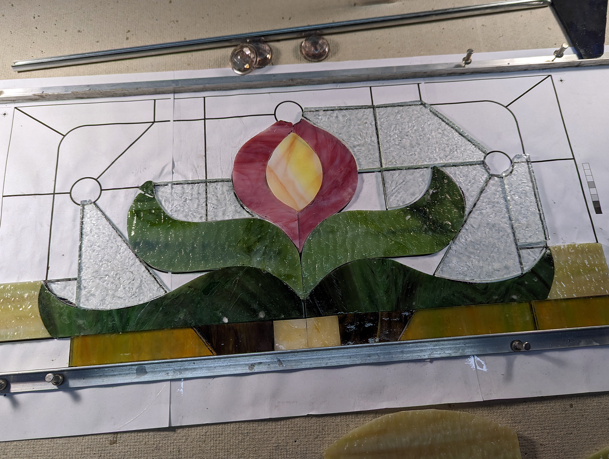 Stained Glass Buffet Design